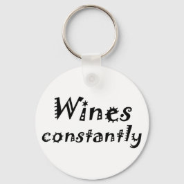 Lönsamma födelsedagskurser vin ger roligt-nyckelke nyckelring