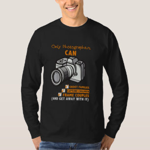 Lönsamma fotofotografer Fotografera Camera Ord Quo T Shirt