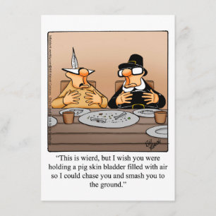 Lönsamma Humor-middagsinbjudningar i Thanksgiving Inbjudningar