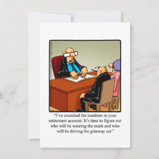 Lönsamma inbjudningar till Humor-partiet Pension