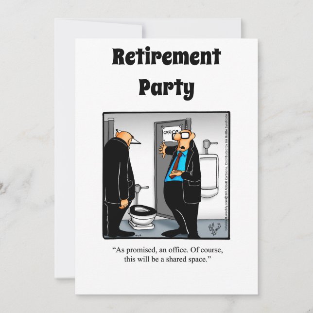 Lönsamma inbjudningar till Humor-partiet Pension (Framsida)