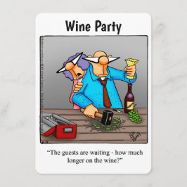Lönsamma inbjudningar till Humor-partiet Vin