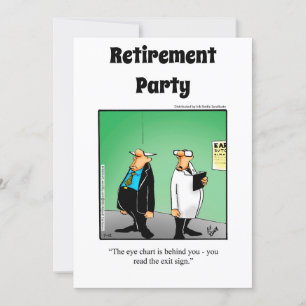 Lönsamma inbjudningar till partiet Pension Humor