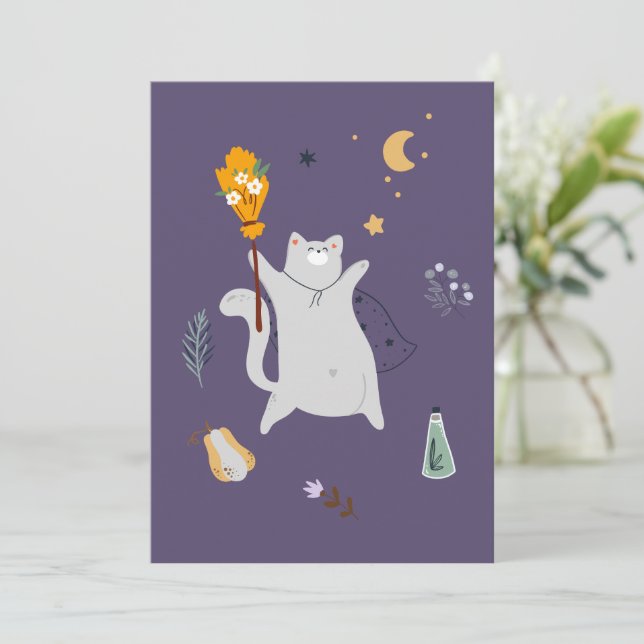 Lönsamma katter av tecknad med boromer, pumpor och (Stående Fram)