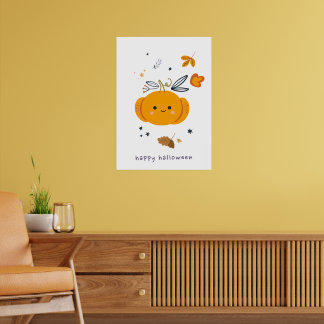 Lönsamma katter av tecknad med boromer, pumpor och poster
