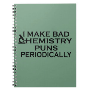 Lönsamma kemicitat för kemist anteckningsbok