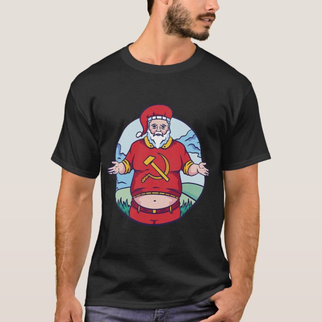 Lönsamma kommunistiska julkommunister  t shirt (Framsida)