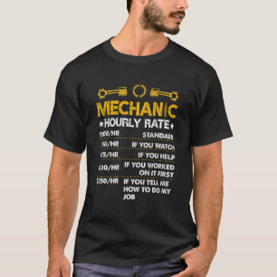 Lönsamma mekanisk timtaxa för arbete Manar Pappa F T Shirt