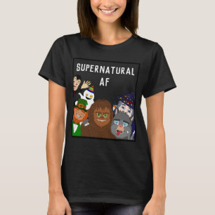 Lönsamma monster och mytikala varelser Halloween T Shirt
