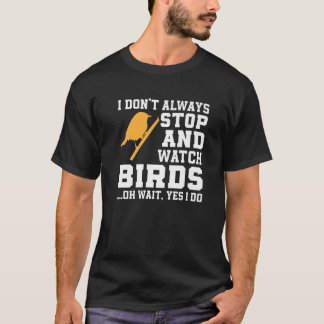 Lönsamma Nerds for Birds Älskare Bird Feeders T Shirt