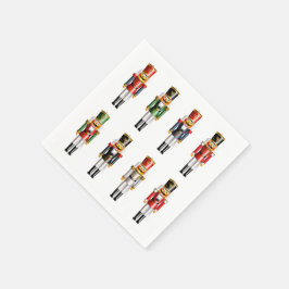 Lönsamma nutcrackers in Hussar Uniforms Pappersservett