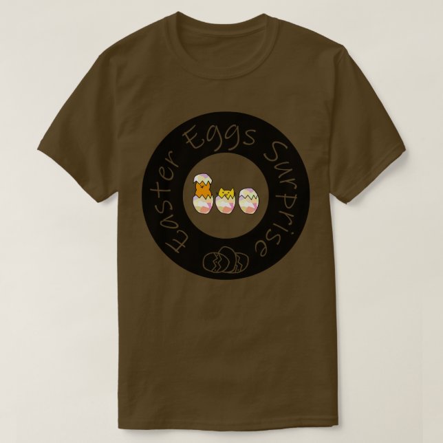 Lönsamma Påskägg Kattunge T Shirt (Design framsida)
