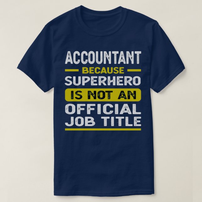 Lönsamma räkenskapsofferter t shirt (Design framsida)