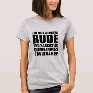 Lönsamma sarkastiska citattecken humor sarkasm inv t shirt