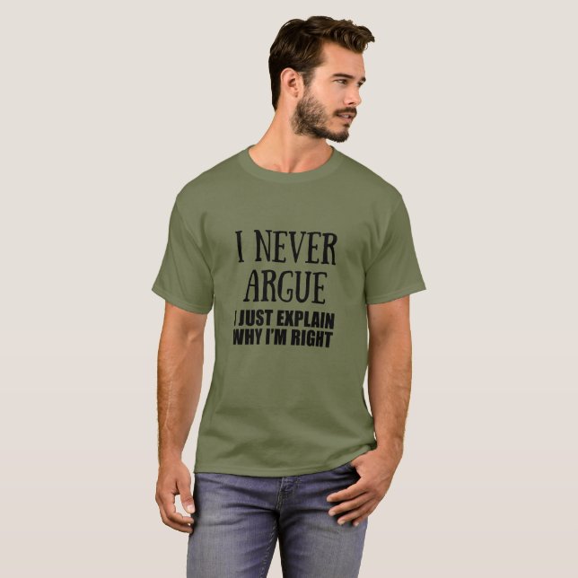 Lönsamma sarkastiska citattecken vuxen humor sarca t shirt (Hel framsida)