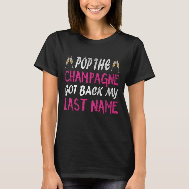 Lönsamma skilsmässokvinnor, skilt Party, skilt AF T Shirt (Framsida)