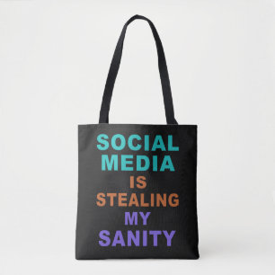 Lönsamma "Social Media"-påsar Tygkasse