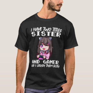 Lönsamma spel för Vintage av spel för flickor, sys T Shirt