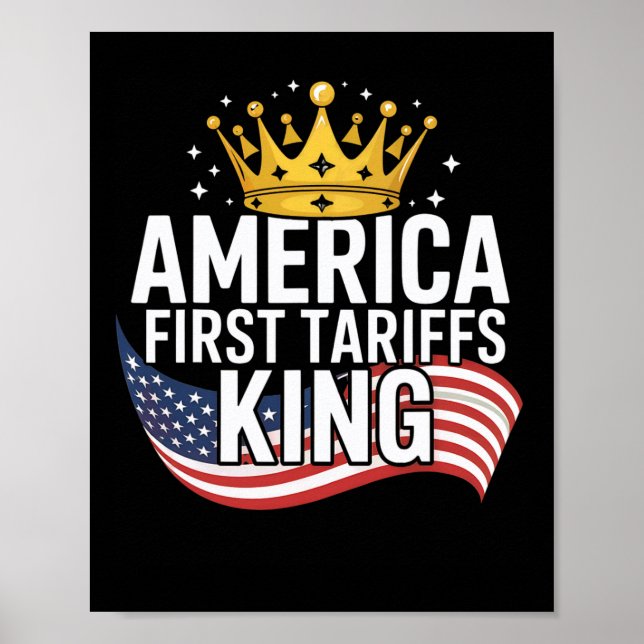 Lönsamma trumpitariffer fungerar på Lagrar-marknad Poster (Framsidan)