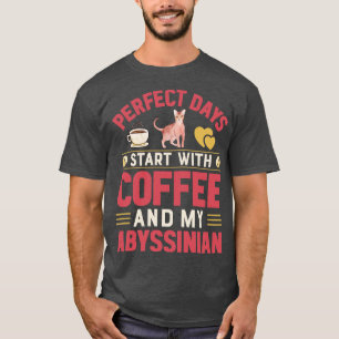 Lönsammare katter och kaffe Älskare 1 T Shirt