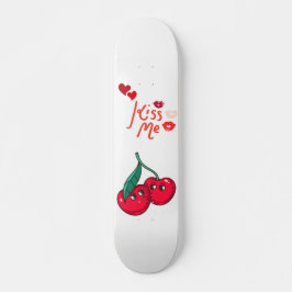 Lönsammare körsbär i kärlek mini skateboard bräda 18,5 cm