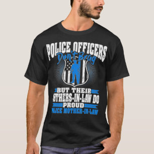 Lönsammare poliser dont Brag Proud Police T Shirt