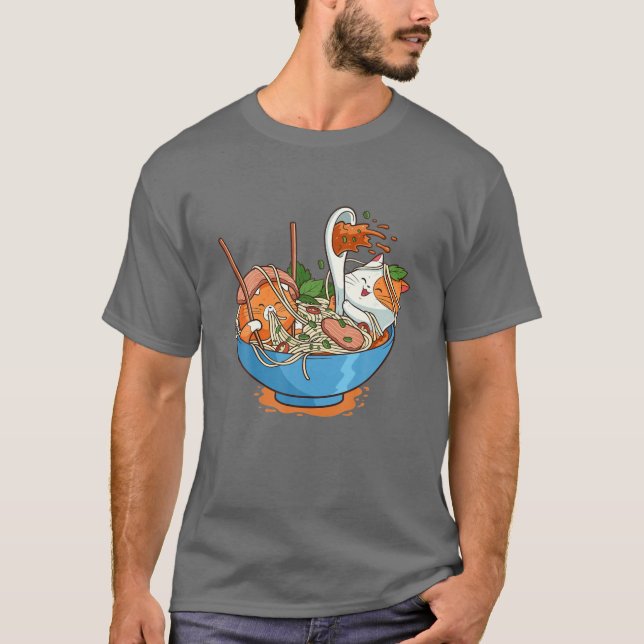 Lönsammare vietnamesiska fo Noodle Soppa-katter so T Shirt (Framsida)