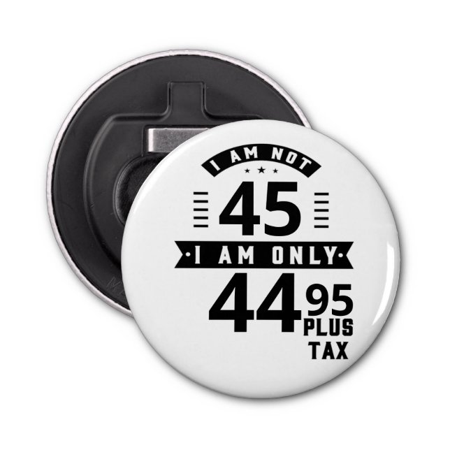 Lönsamt Anpassade plus momsknapp för flasköppnare (Framsidan)