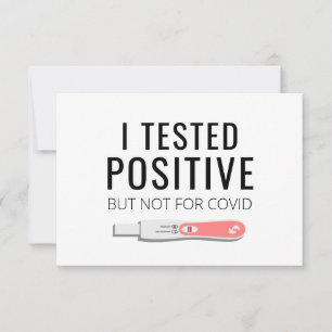 Lönsamt aviseringskort för Gravid för Make Meddelande