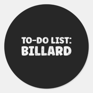 Lönsamt Billard Älskare citerar Indoor Bassäng& Runt Klistermärke