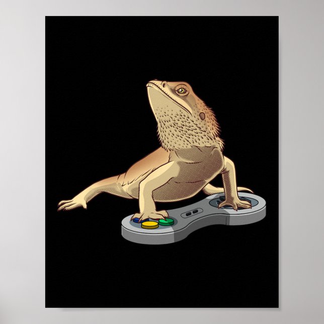 Lönsamt böjt Dragon Design För barn Pet Video Gam Poster (Framsidan)