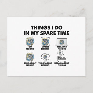 Lönsamt fiske Älskare 6 Sak I gör under min lediga Vykort