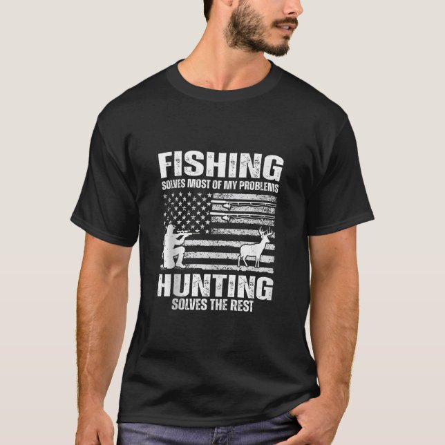 Lönsamt fiske löser de flesta av mina problem i Pa T Shirt (Framsida)