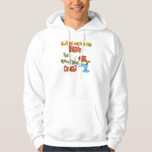 Lönsamt fiske - nästan genomsökt sweatshirt med luva