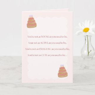 Lönsamt födelsedagskort kort