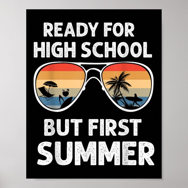 Lönsamt Freshman-Redo för högskolan men första sum Poster (Framsidan)