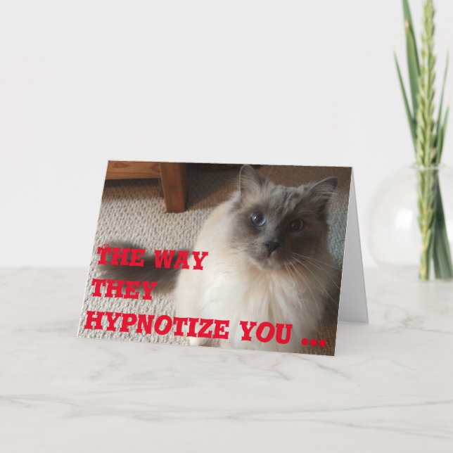 Lönsamt hälsningskort kort (Framsida)