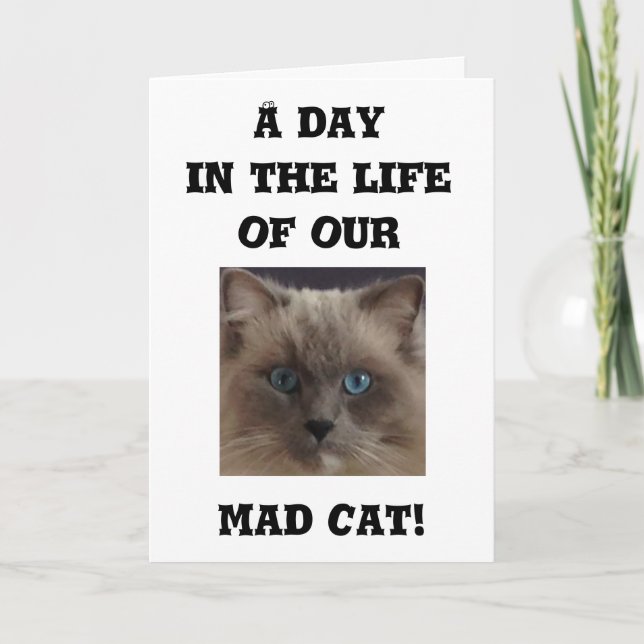 Lönsamt hälsningskort kort (Framsida)