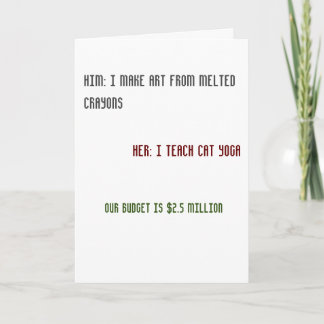 Lönsamt hälsningskort kort