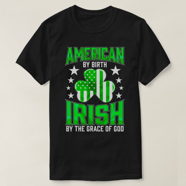 Lönsamt irländskt Pride St patricks day Celtic Grö T Shirt (Design framsida)