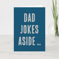 Lönsamt, modernt Pappa-joke Fars dag-kort