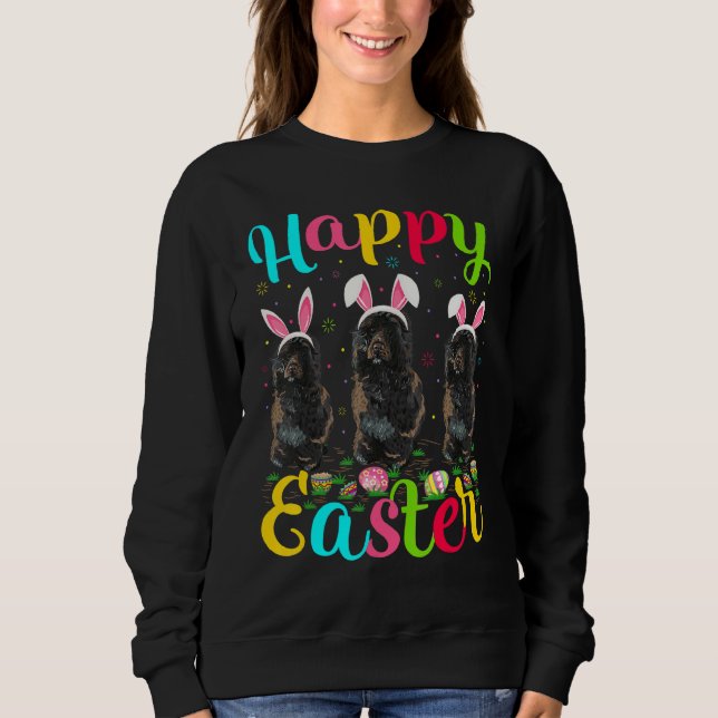 Lönsamt Påskägg Bunny Portugisiska Vatten Hund Lyc T Shirt (Framsida)