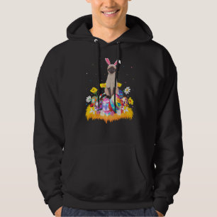 Lönsamt Påskägg Cute Balinese Cat Påsk Söndag Hoodie