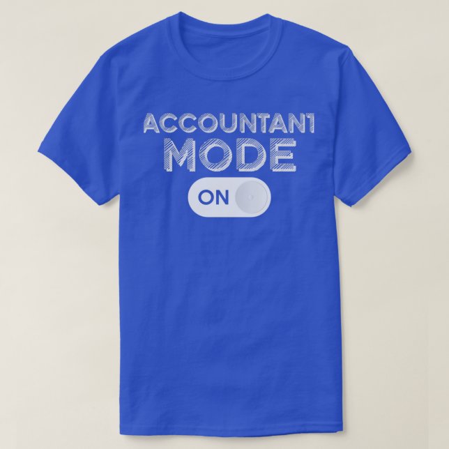 Lönsamt räkenskapsläge på Trendigets redovisningsH T Shirt (Design framsida)