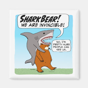 Lönsamt Shark and Bear Team upp som SharkBear Magnet