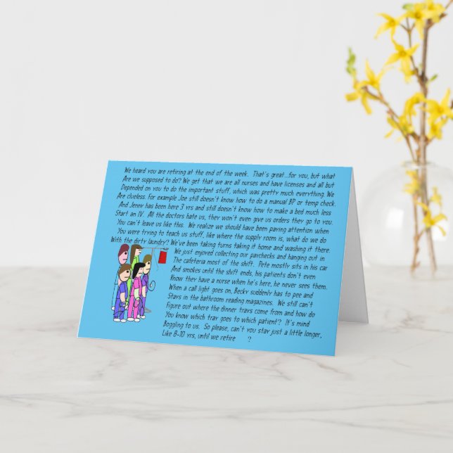 Lönsamt sjukförsäkringskort Pension #5 Kort (Gul blomma)