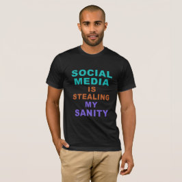 Lönsamt skjortor av typen "Social Media" och jacka T-shirt