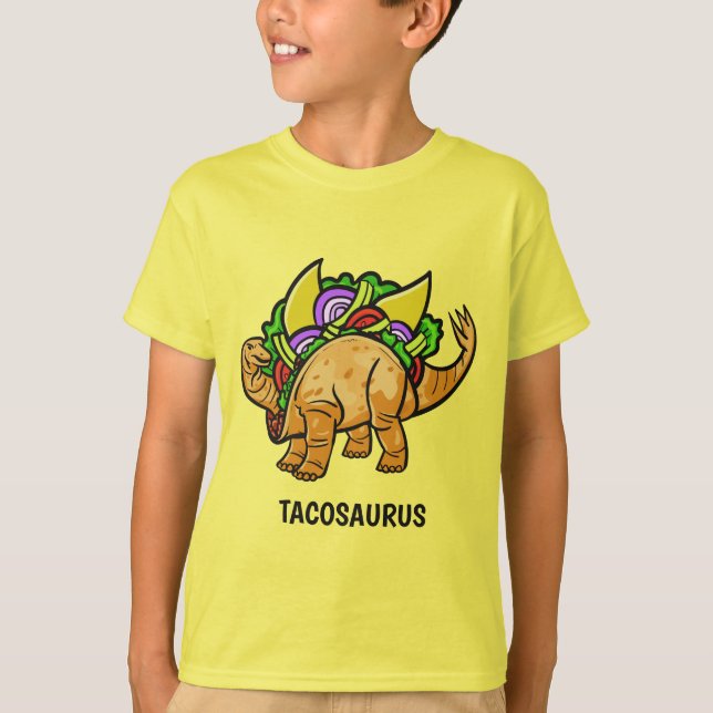 Lönsamt TACOSAURUS anpassningsbar shirts & jacka T Shirt (Framsida)