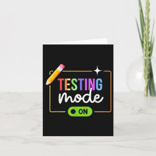 Lönsamt testläge på dag för motivtest för testet kort