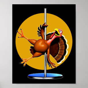 Lönsamt Turkiet Dancing Apparel Dancing Pole Thank Poster